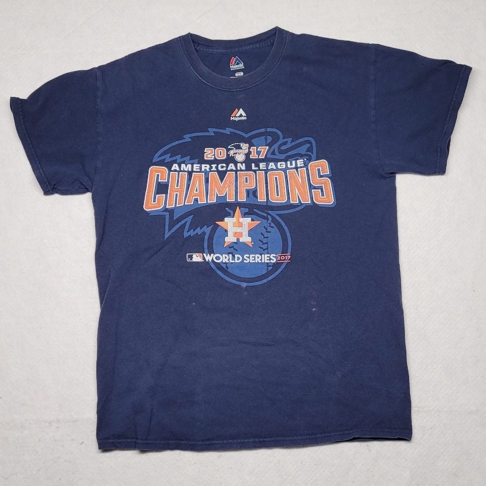 Houston Astros 2017 champions T-shirt men's medium